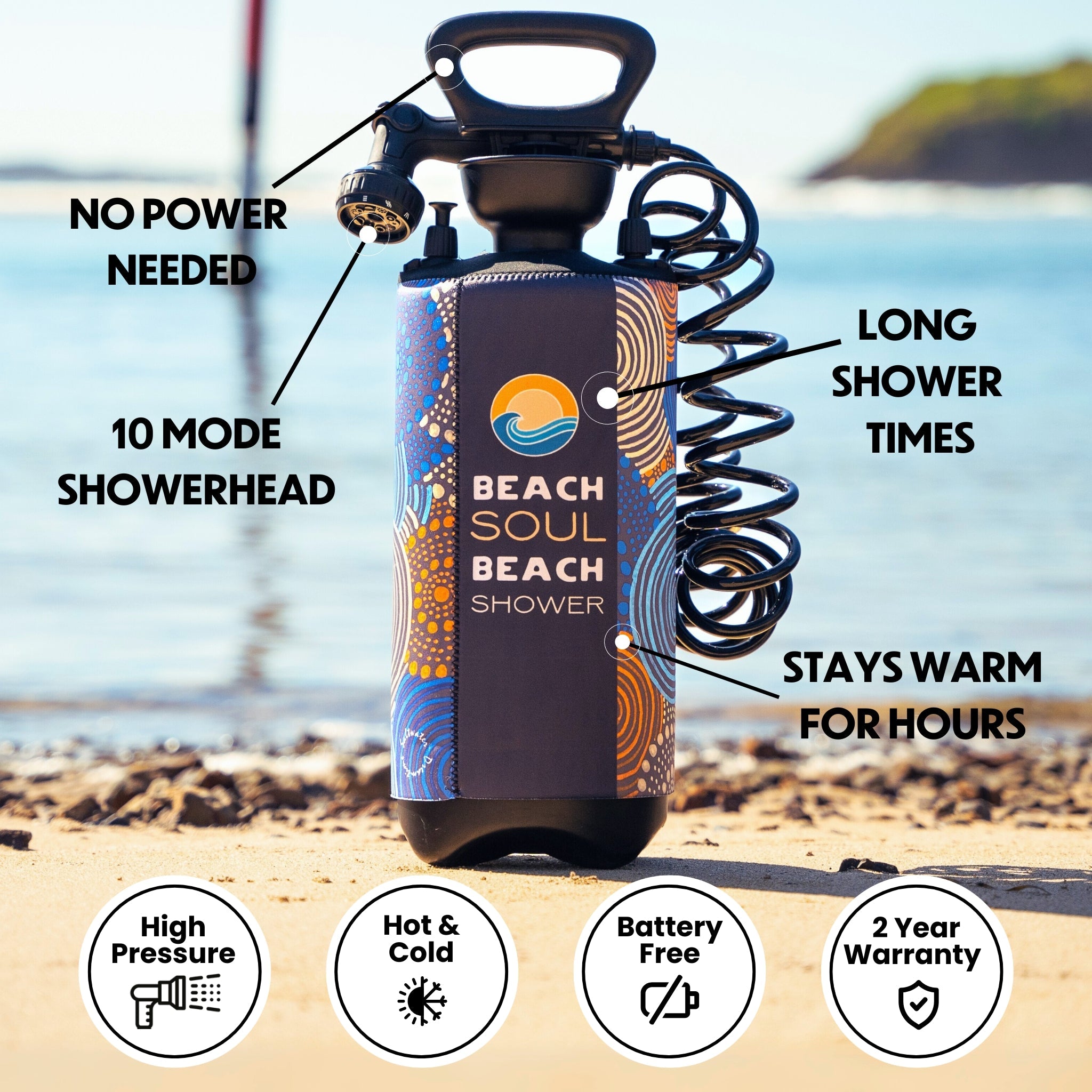 Portable Shower Jamigam 2.1G