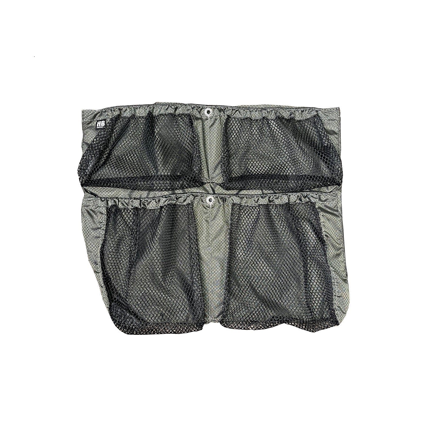 2019+ Sprinter Van Fabric, Rear Lower Door Stuff Bag, Multi Compartment