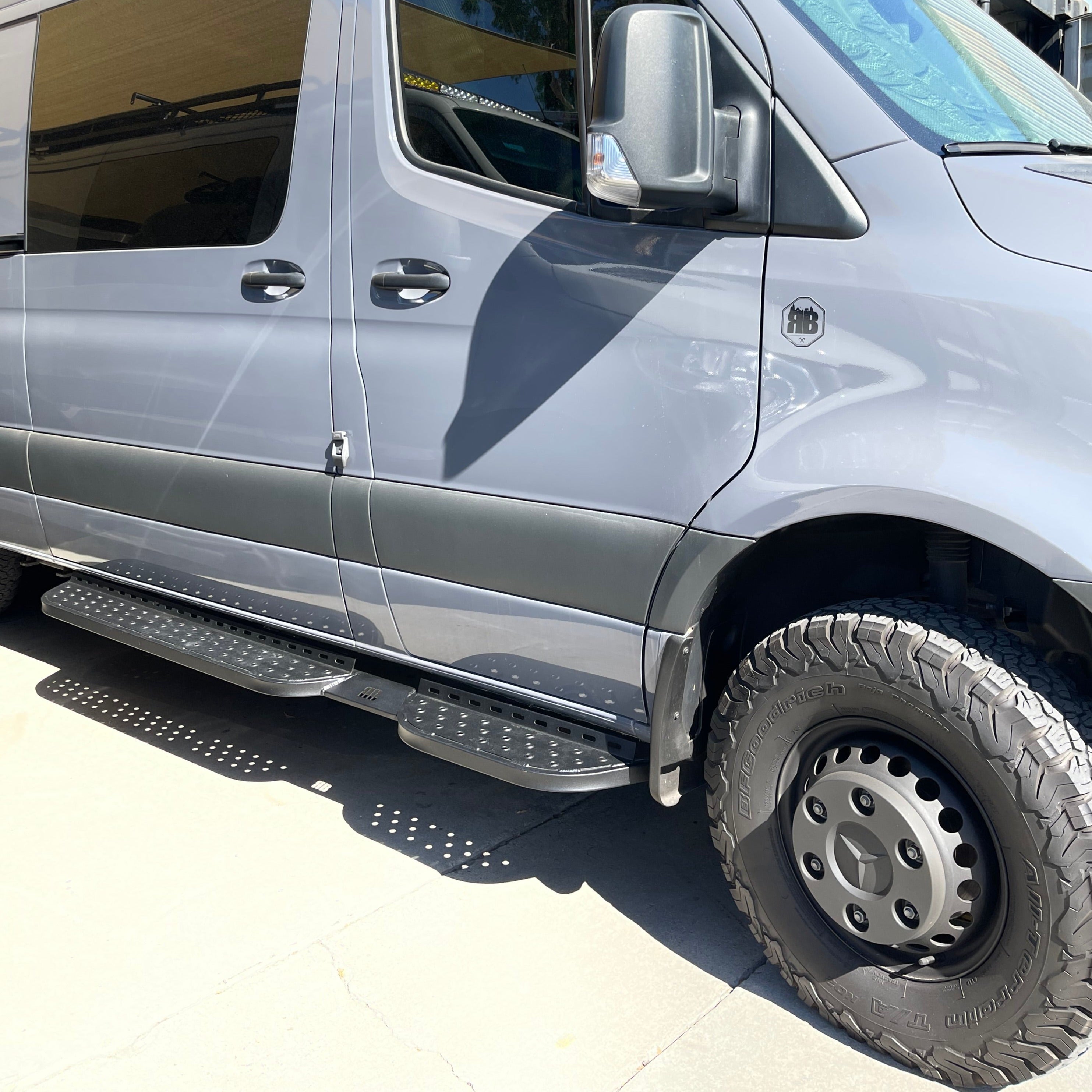 07+ Sprinter Van Side Steps DSL, PSL