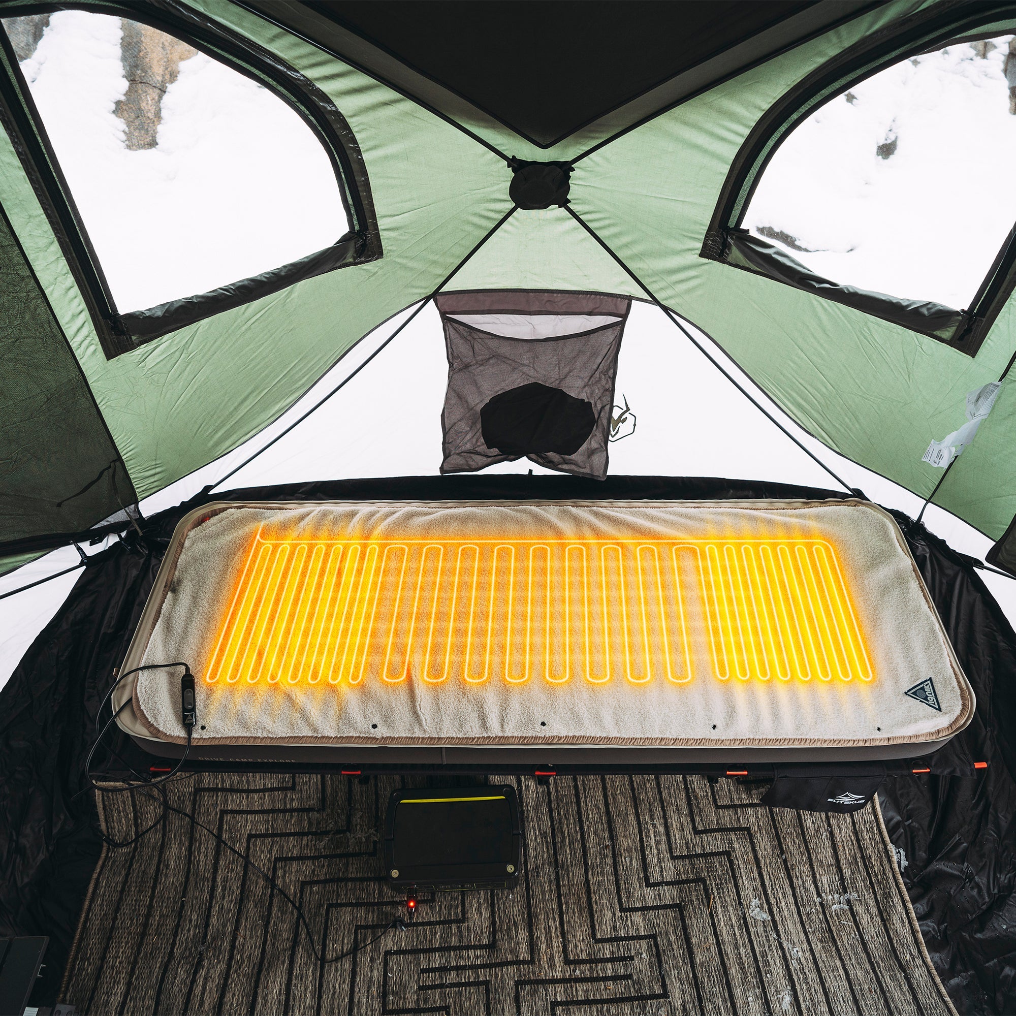 Flipside Heated Bed Cover Fleece