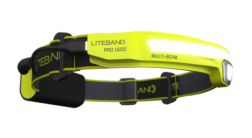 PRO 1500 LED Multi-Beam Rechargeable Headlamp