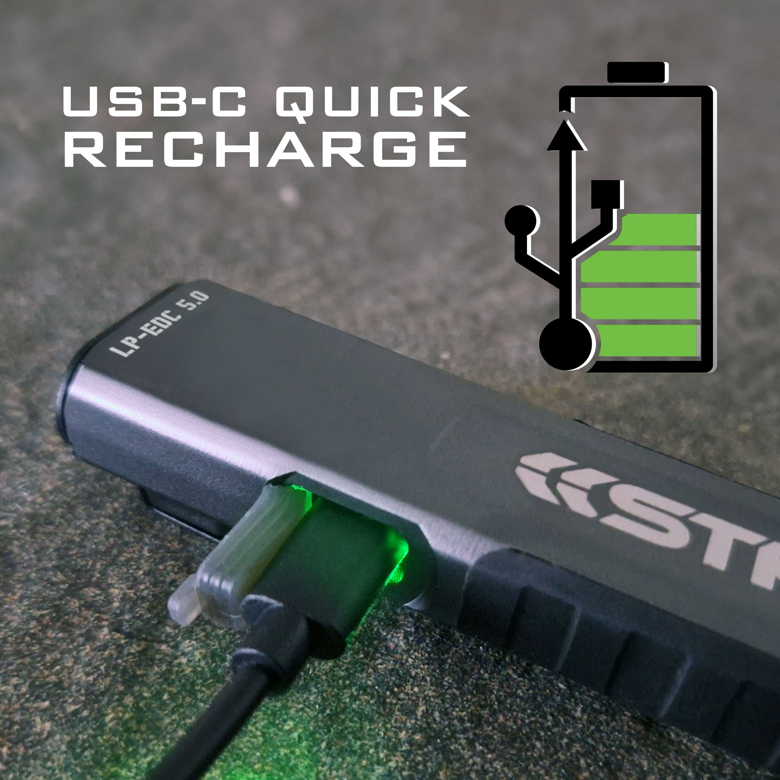 LP-EDC 5.0 Low Profile Everyday Carry Ultra-Thin Flashlight