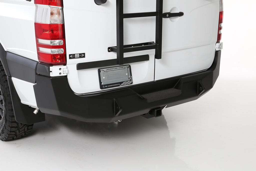 07+ Sprinter Van HD Rear Door Ladder - High Roof