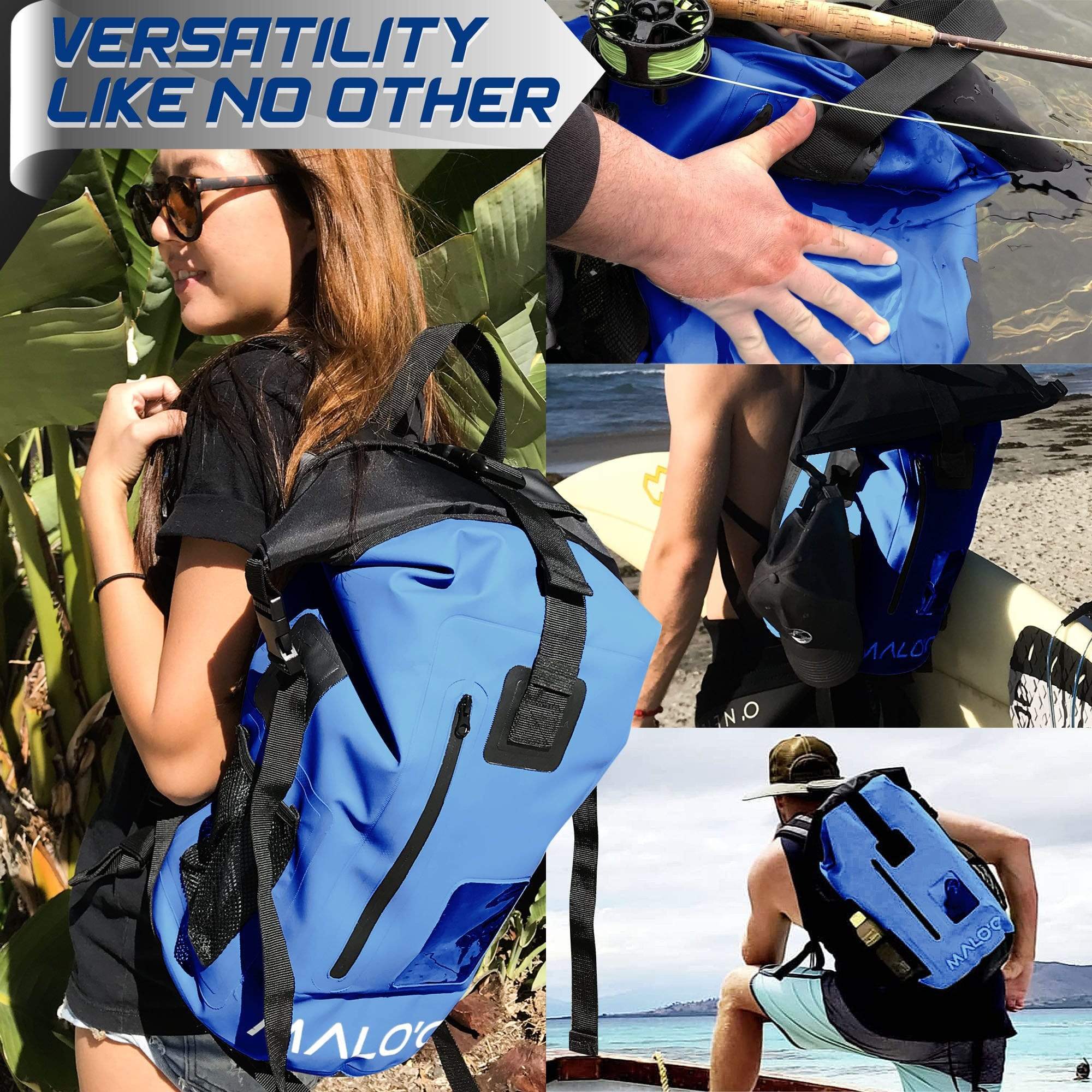 DryPack 30 Liter Waterproof Backpack