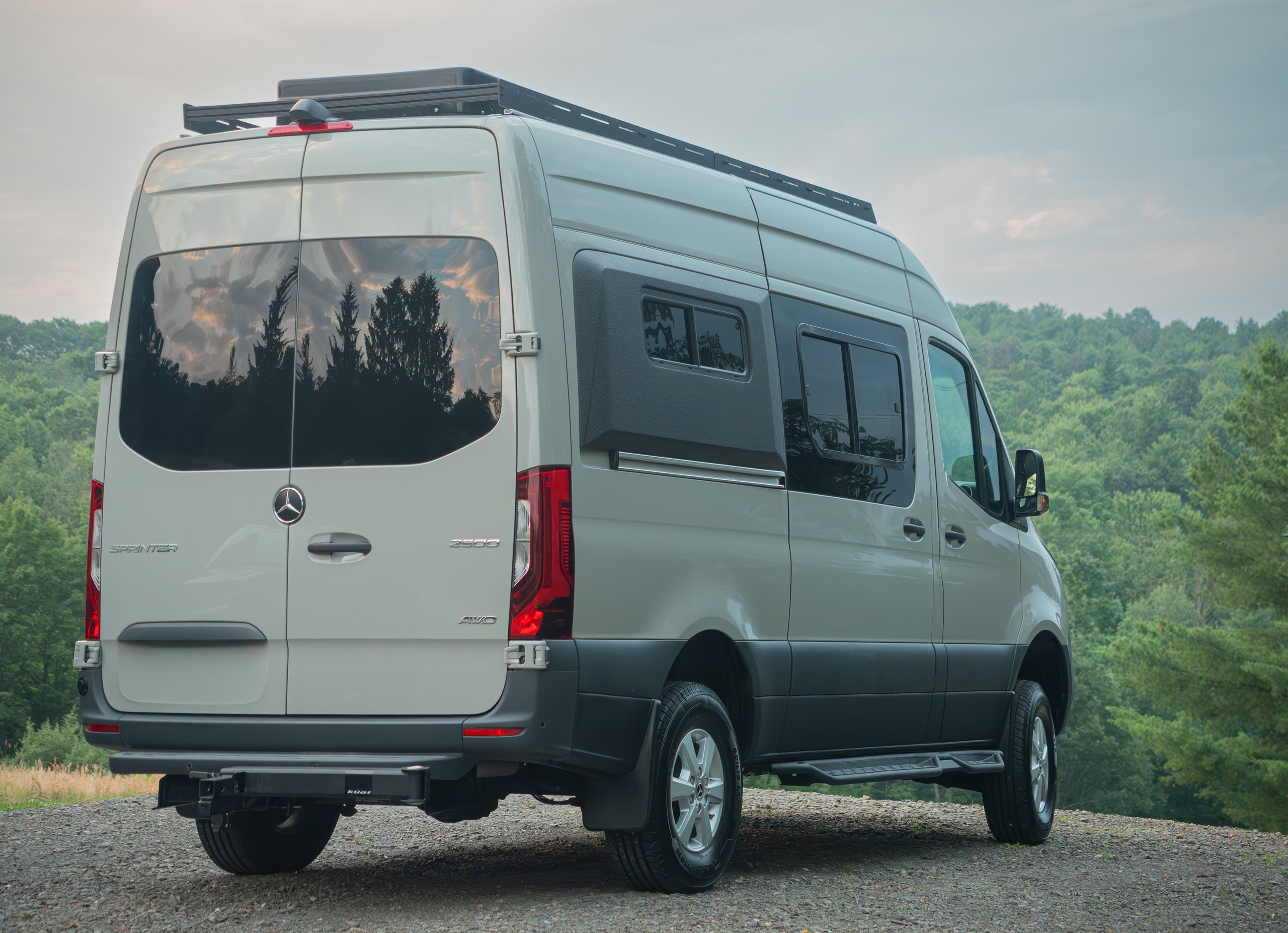 SPRINTER 144" HIGH ROOF STEALTH ROOF RACK
