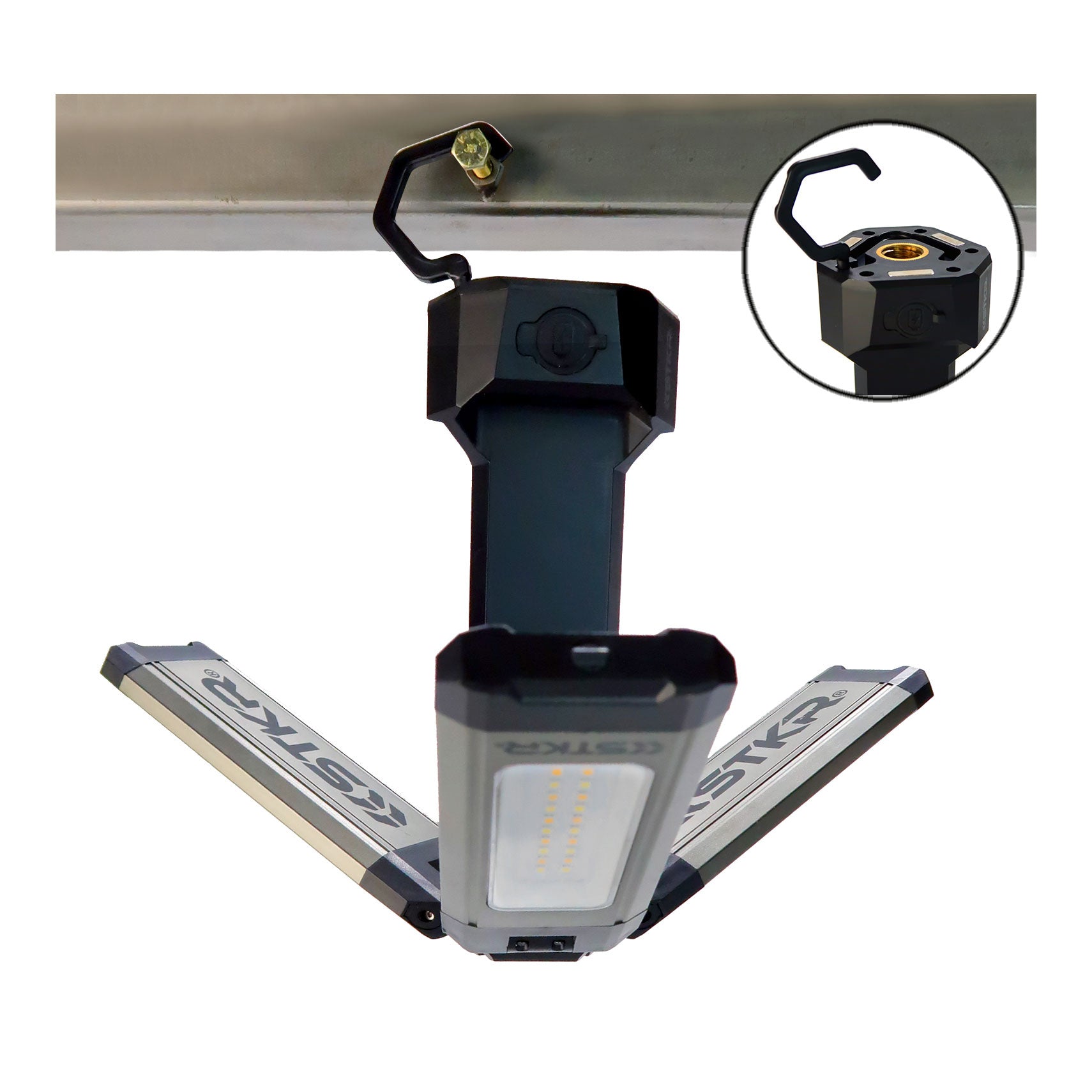 TRi-Mobile Work Light with Tripod - Portable Rechargeable Shoplight