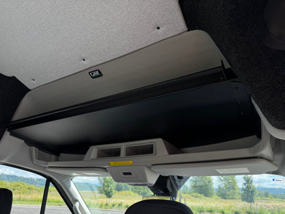 Ford Transit Headliner Shelf with Curtain Rod