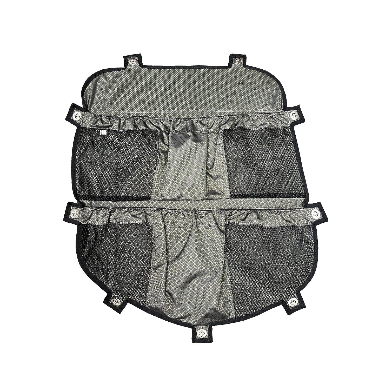 2007-2018 Sprinter Van Fabric Rear Door Window Multi Compartment Stuff Bag