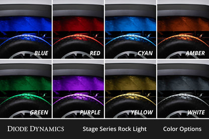 Diode Stage Series RGBW LED Rock Light Kit (4-pack)