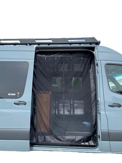 Sprinter Camper Van Bug Screen | Sliding Door
