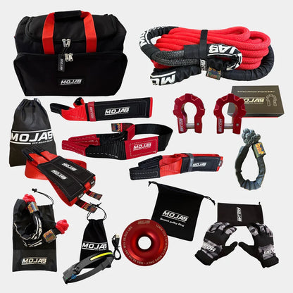 Mojab Extreme Recovery Kit (14 items + 9 storage bags + 4 Velcro tapes)