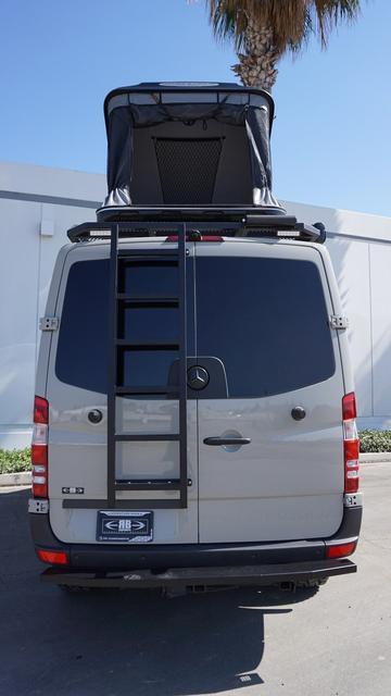 07+ Sprinter Van HD Rear Door Ladder - Low Roof