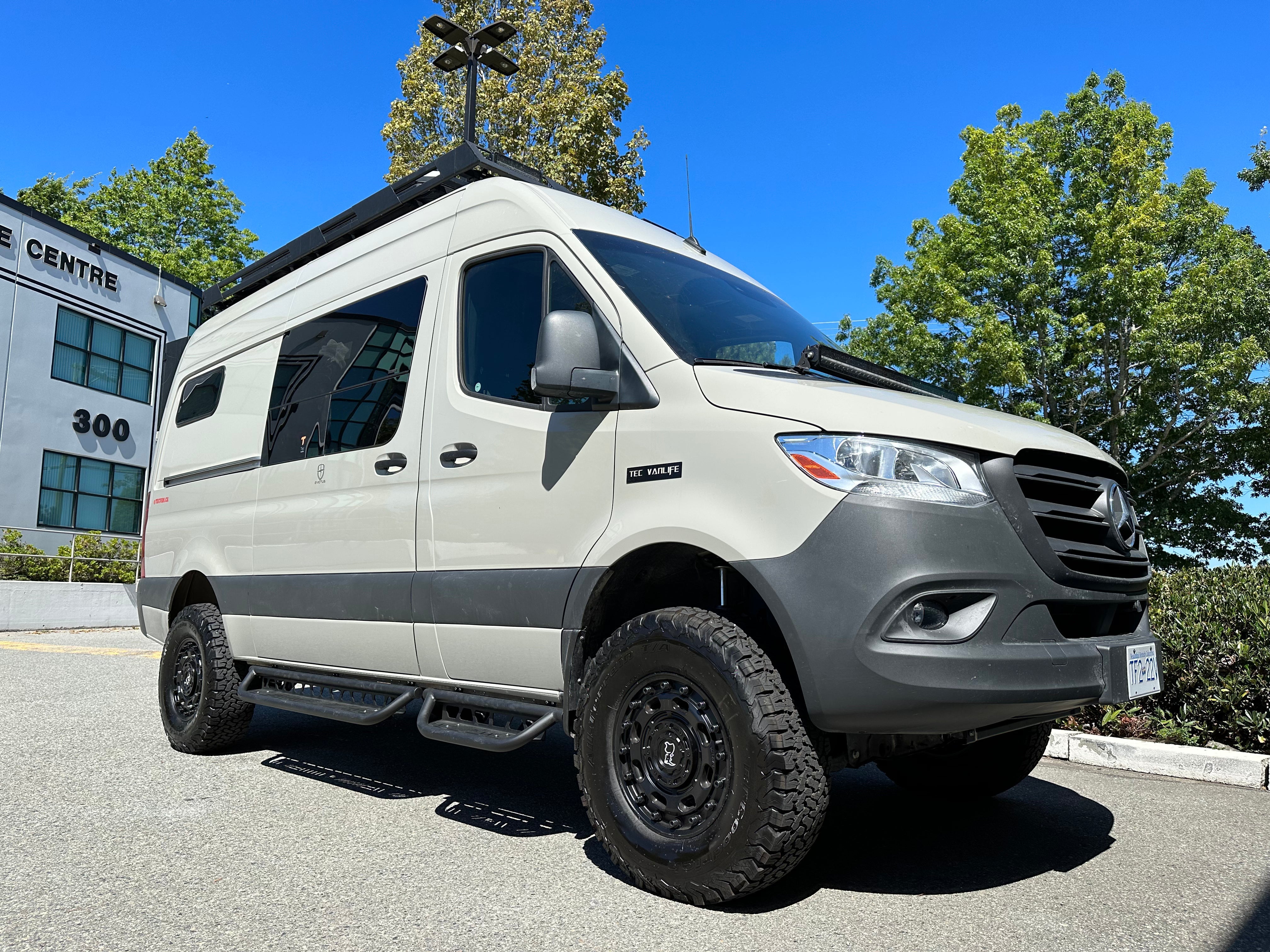 Tec Vanlife Modular Drop Down Running Boards for Sprinters