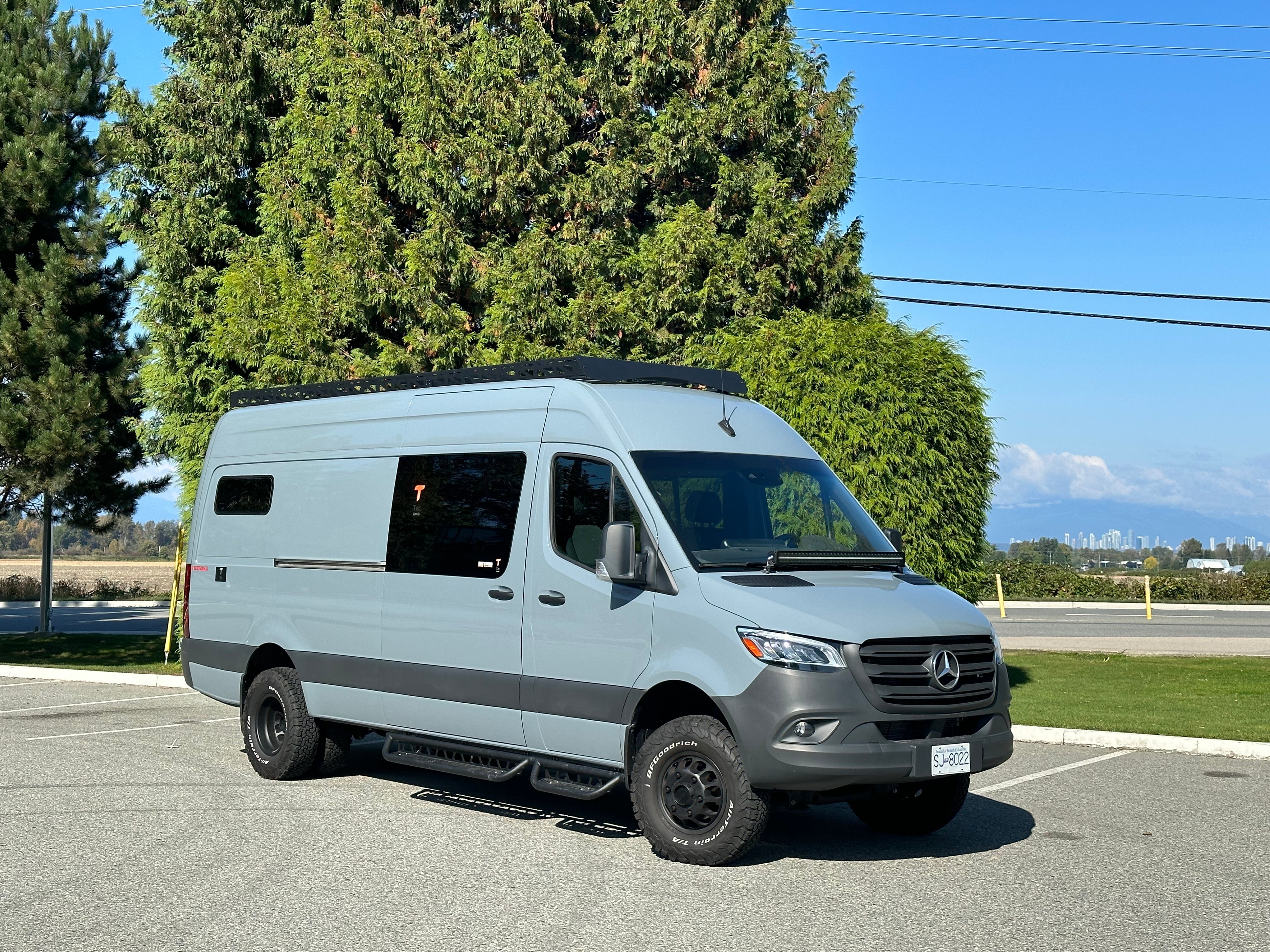 Tec Vanlife Modular Drop Down Running Boards for Sprinters