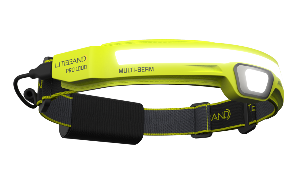 PRO 1000 LED Multi-Beam Rechargeable Headlamp