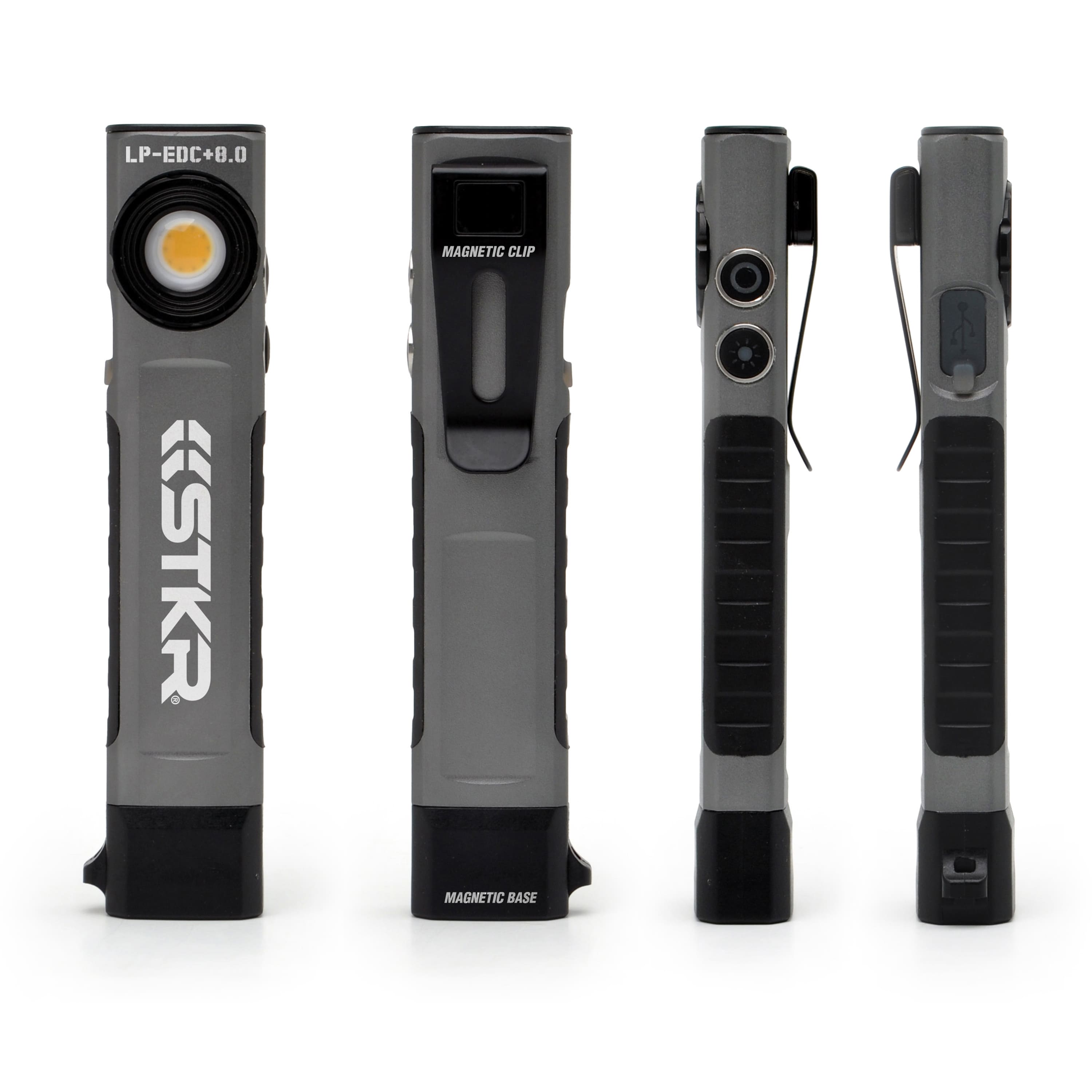 LP-EDC+ 8.0 Low Profile Everyday Carry Ultra-Thin Spot & Flood Flashlight