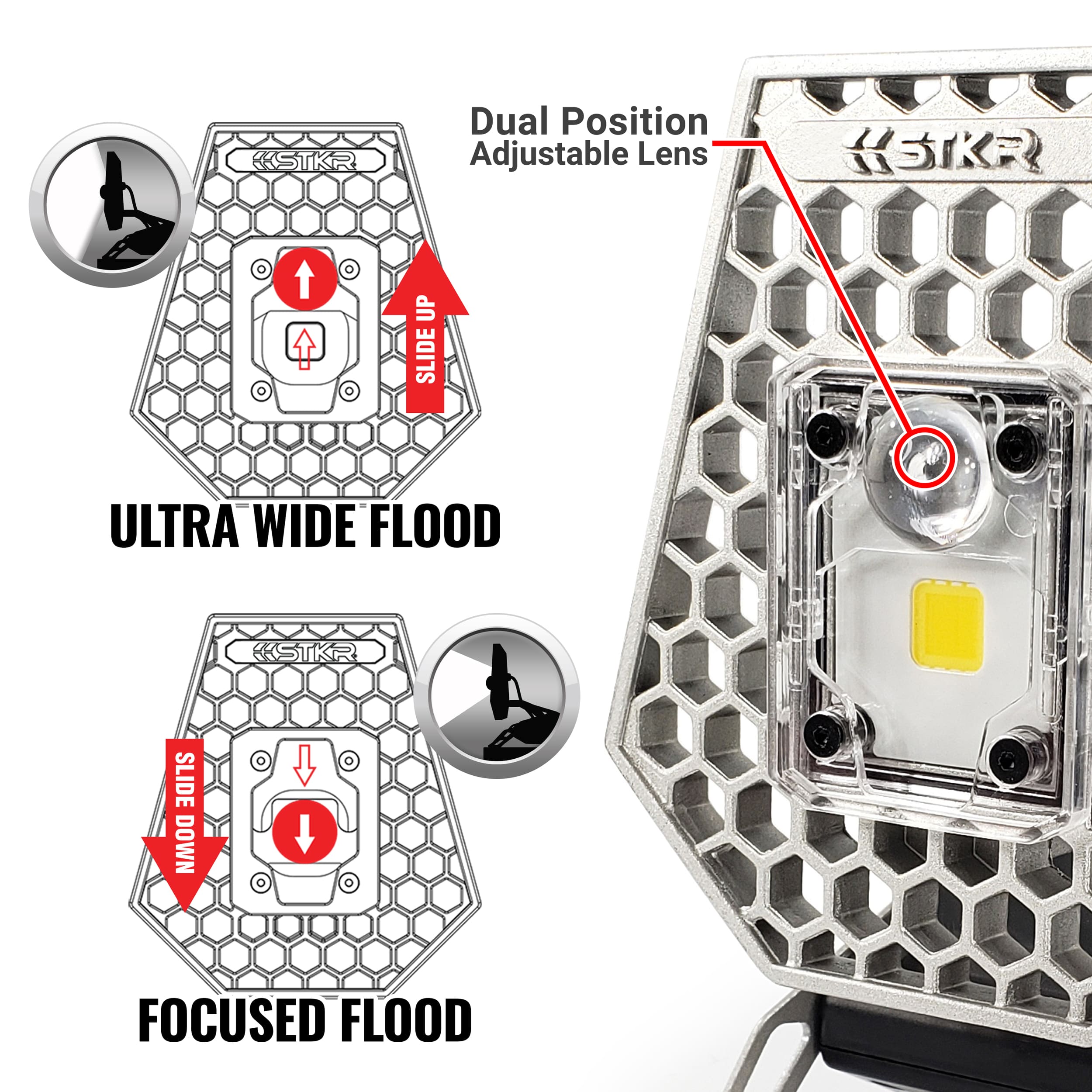 Mobile Task Light - 1200 Lumen Flood Light