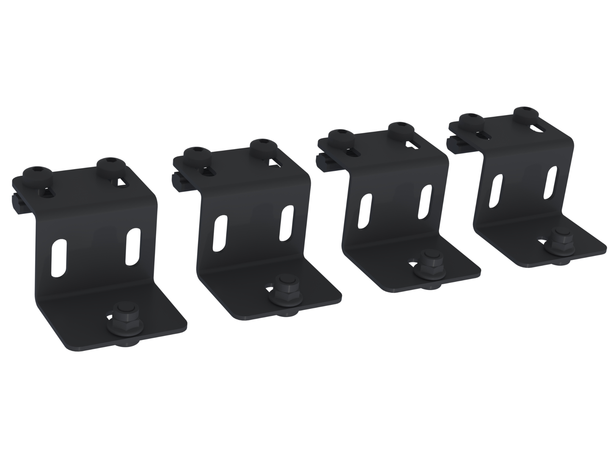 Roof Rack Solar Panel Mounting Brackets