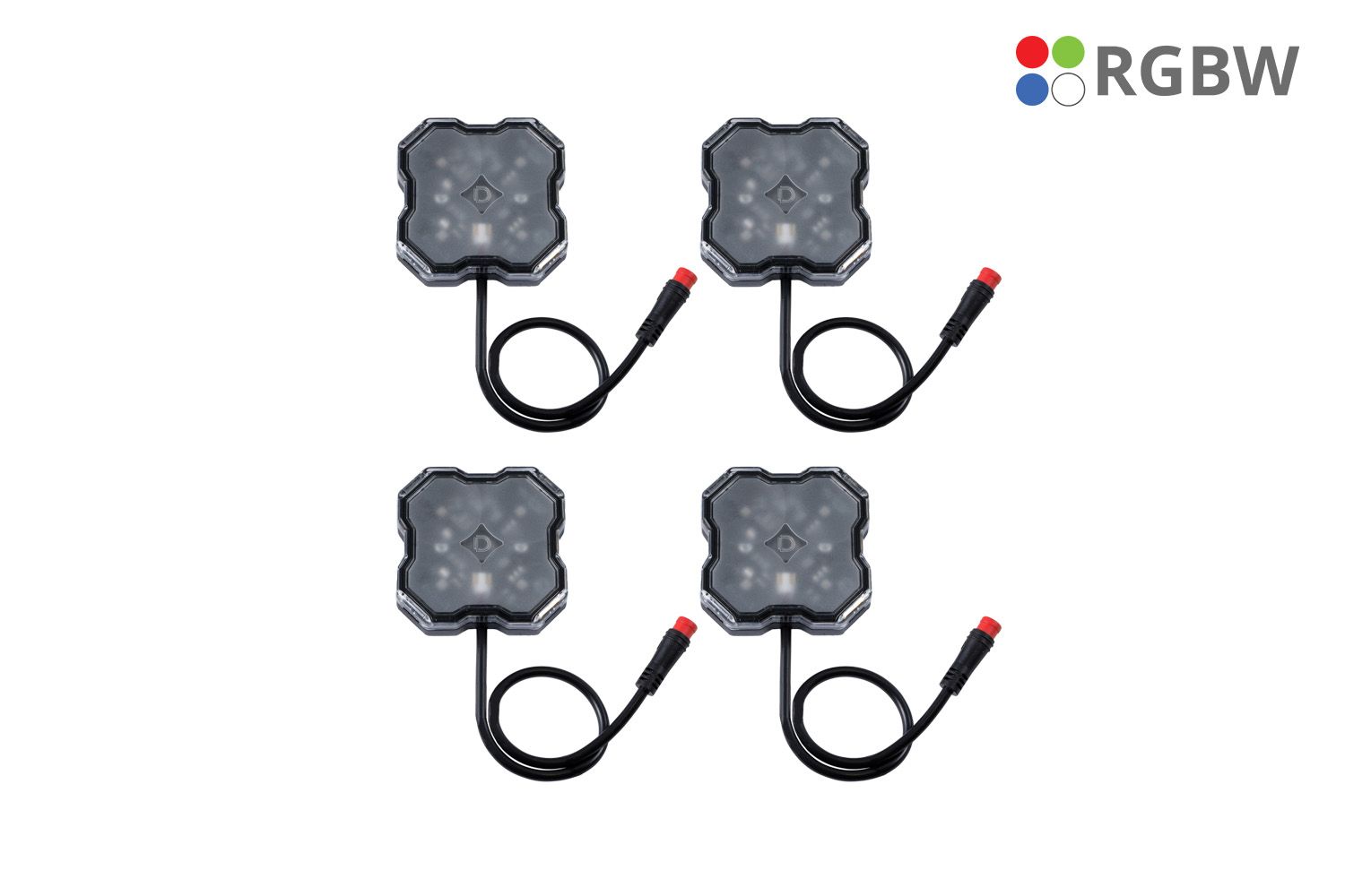 Diode Stage Series RGBW LED Rock Light Kit (4-pack)