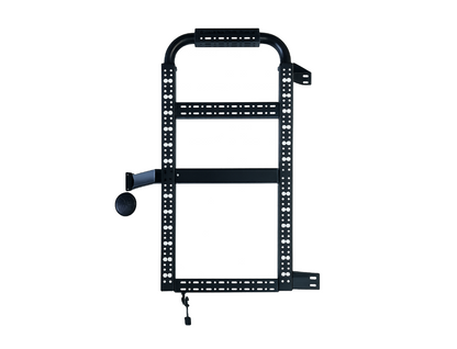 Sprinter Rear Door Aluminum Gear Rack - No Drill